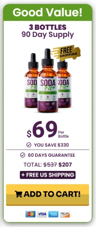 SodaFit - 3 Bottle